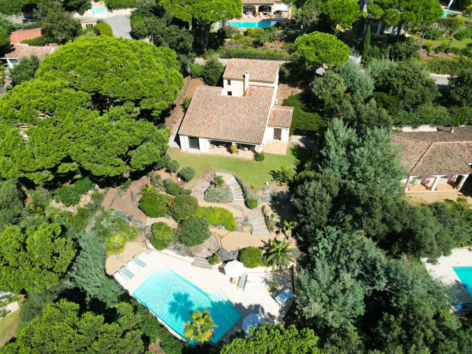 Villa Boca A Gigaro - Avec Vue Et Piscine Chauffee Ла-Круа-Вальме Екстер'єр фото